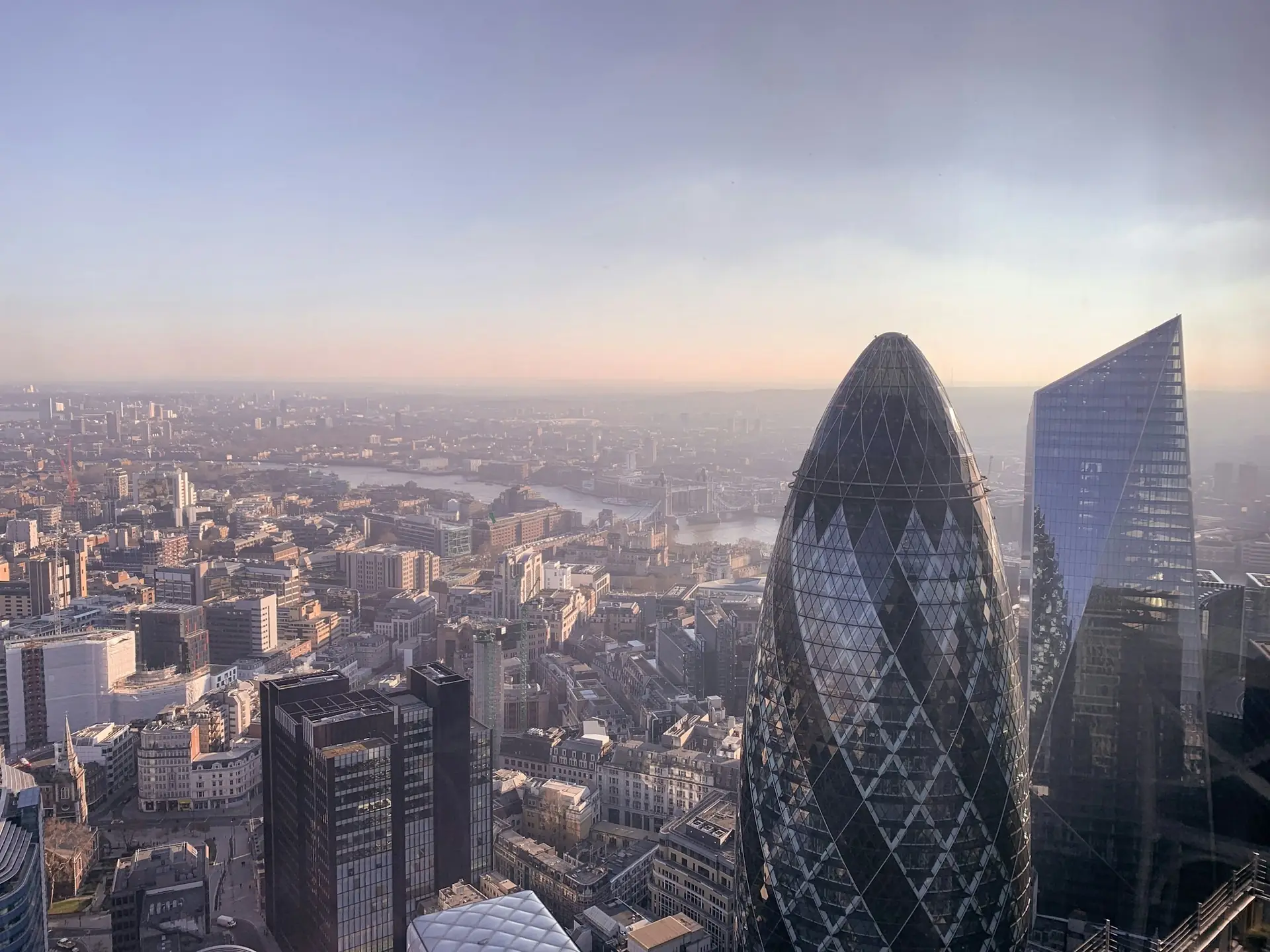 The City of London by day